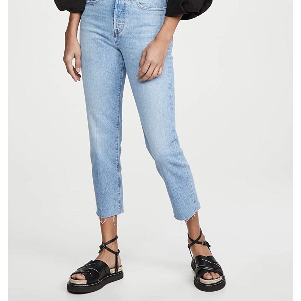 NWOT Levi's Wedgie Straight Jeans Tango Hustle 28